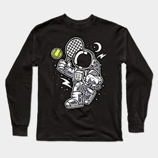 Astronaut Tennis Long Sleeve T-Shirt